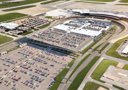 Will Rogers World Airport Parking Garage